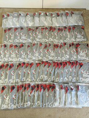 LOT-OF-87 NEW Family PJs Holiday Pajamas Infant-Children's FREE SHIP *READ